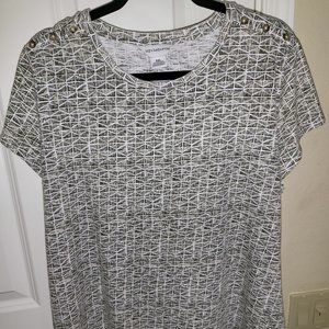 Liz Claiborne soft cotton top XXL